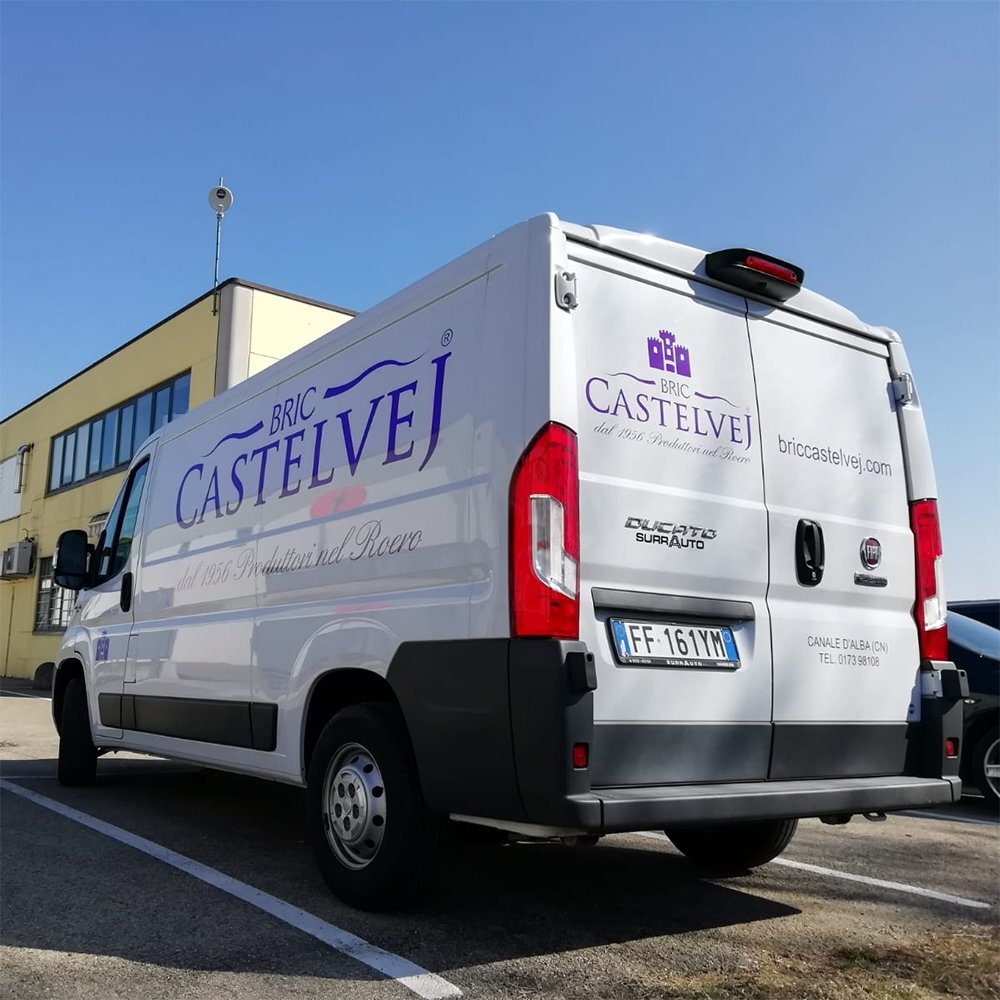 Wrapping su furgone - Bric Castelvej